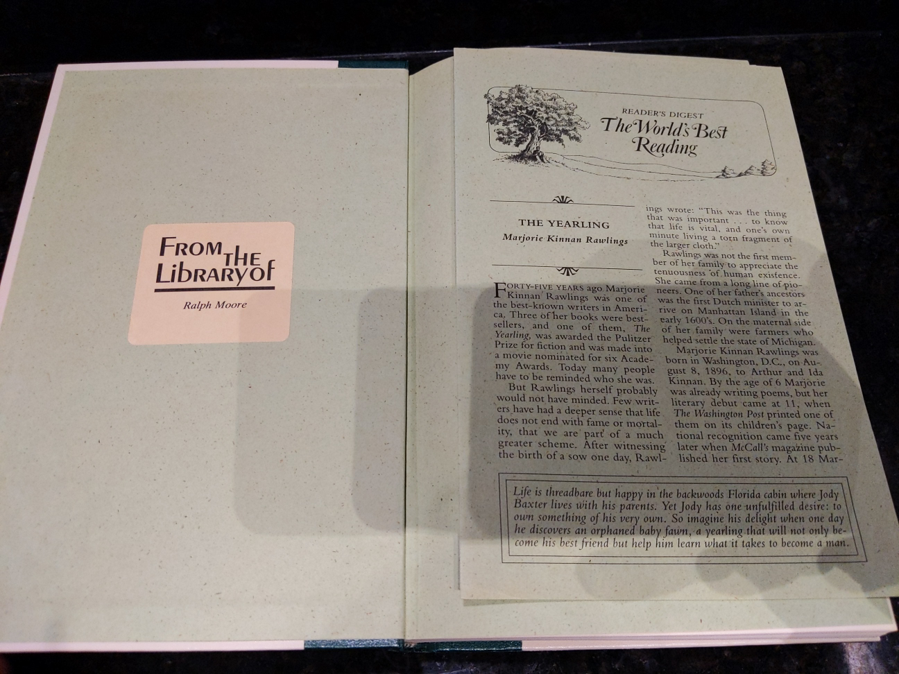The Yearling by Marjorie Kinnan Rawlings - photo 3