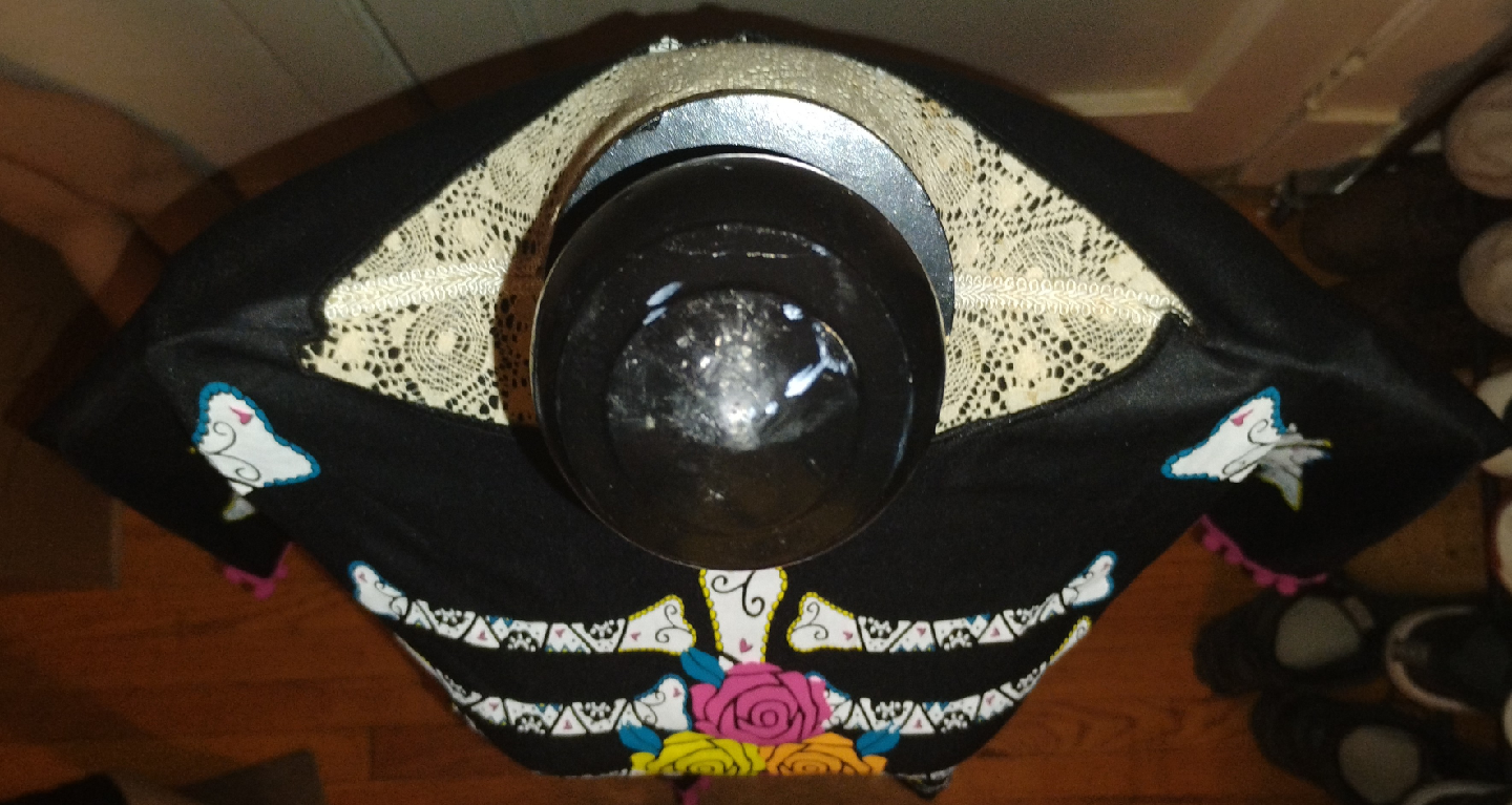 Day of The Dead Adult Poncho Costume - photo 5