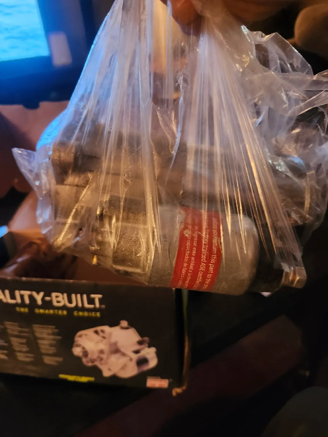 brand new Ford pickup starter in the box with reciept