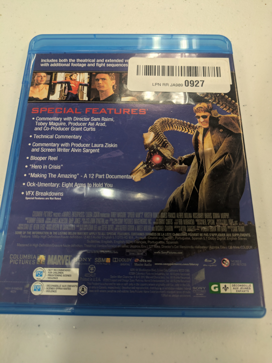Spider-Man 2 Blu-ray - photo 2