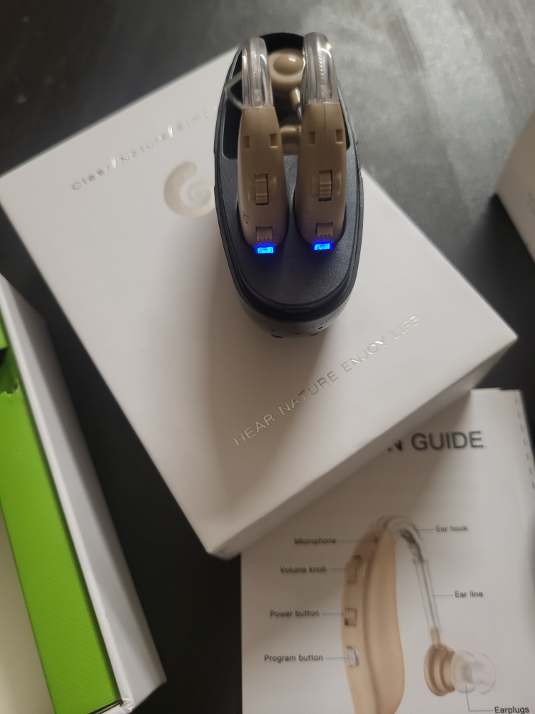 Rechargeable hearing aids