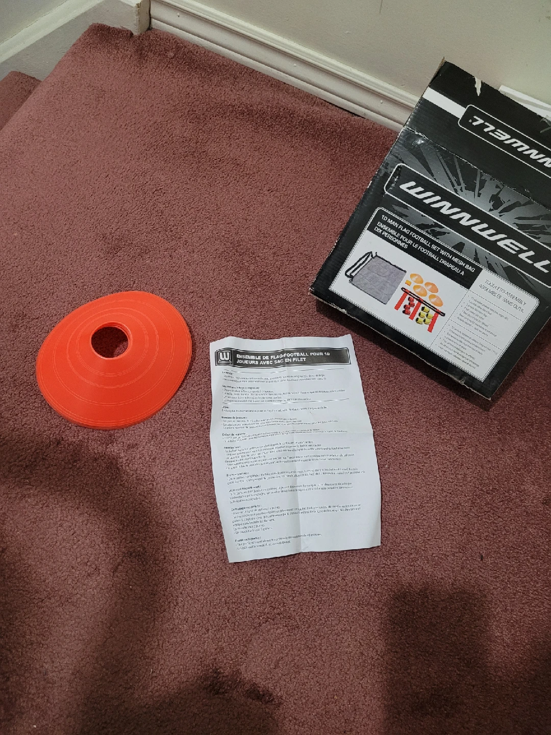 🏈🏃🏿‍♂️Sale! Winnwell 10 Man Flag Football Set with Mesh Bag🏃‍♀️🏈 - photo 2