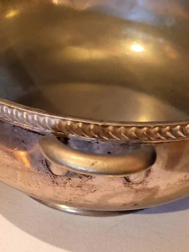 Grand Silver Co. Wear-Brite Nickel Silver Bowl image indicator(4)