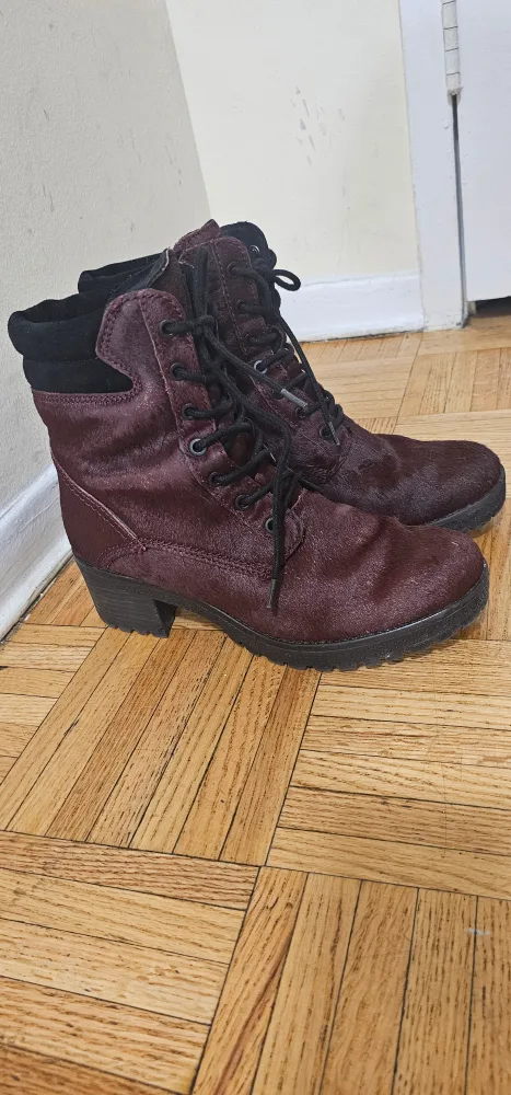 Cougar Brown Heeled Boots Size 8 image indicator(2)