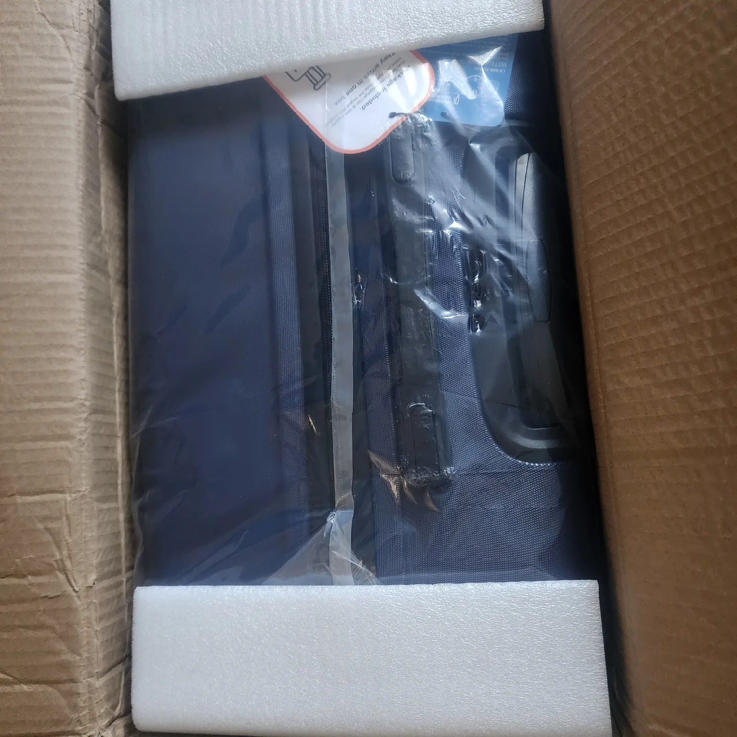 3 Pc New Navy Blue Suitcase image indicator(3)