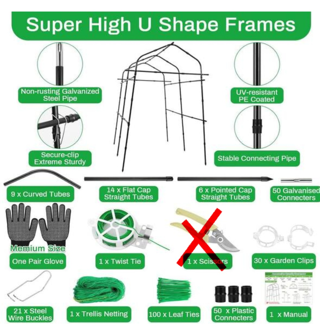 Garden Trellis with Durable Frame - photo 3