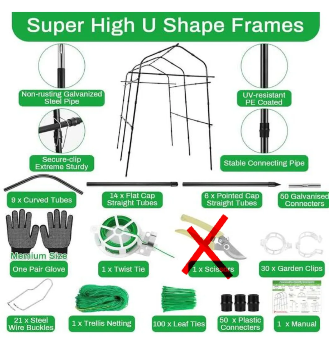 Garden Trellis with Durable Frame image indicator(3)