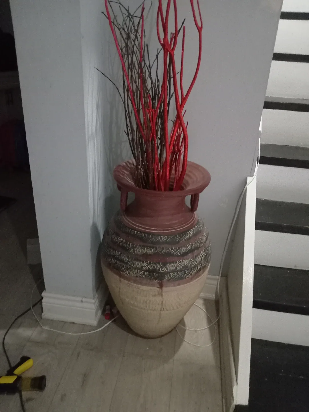 Decorative Vase with Branches thumbnail