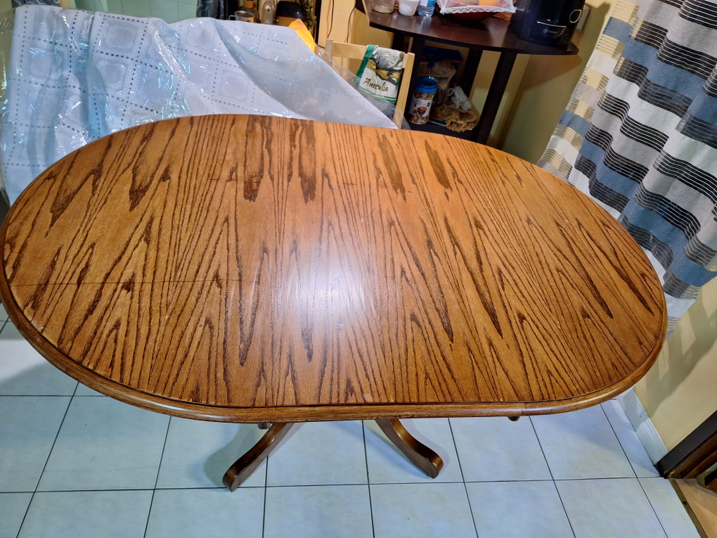 Wooden Oval Dining Table - photo 2