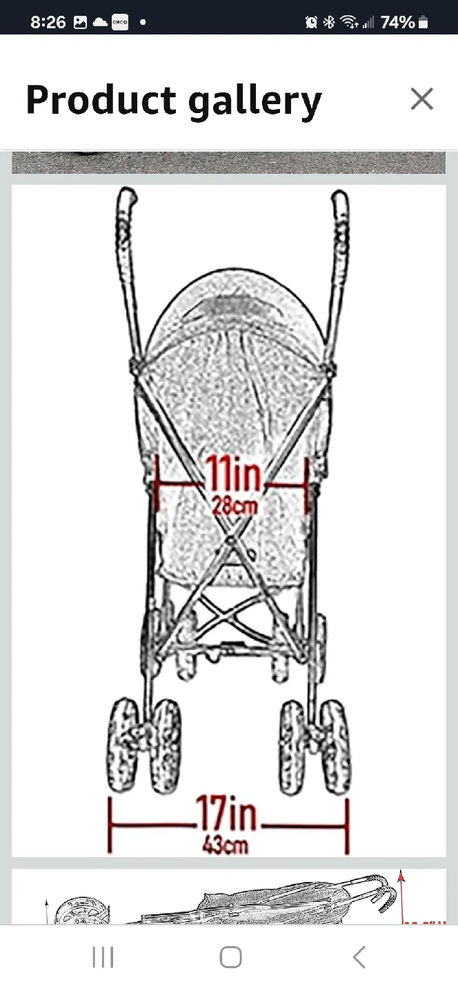 Pet Gear Travel Lite Pet Stroller - New Rose Pink image indicator(3)