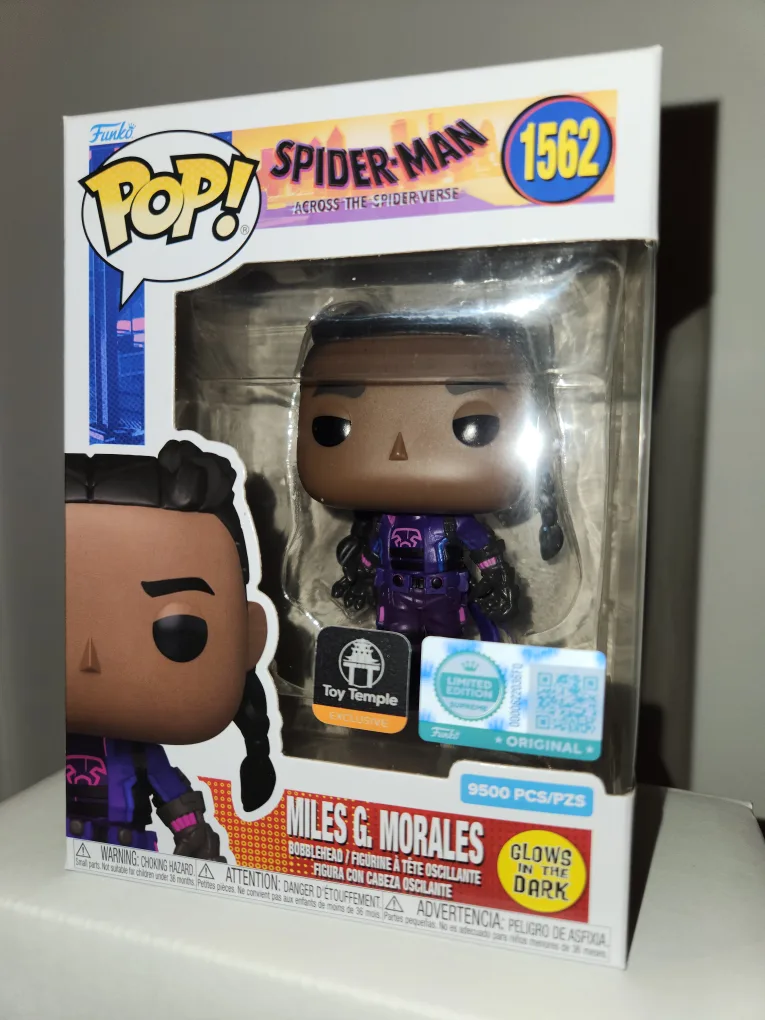 Pick Up Miles G Morales LE Funko Pop GITD 9500pcs image indicator(7)