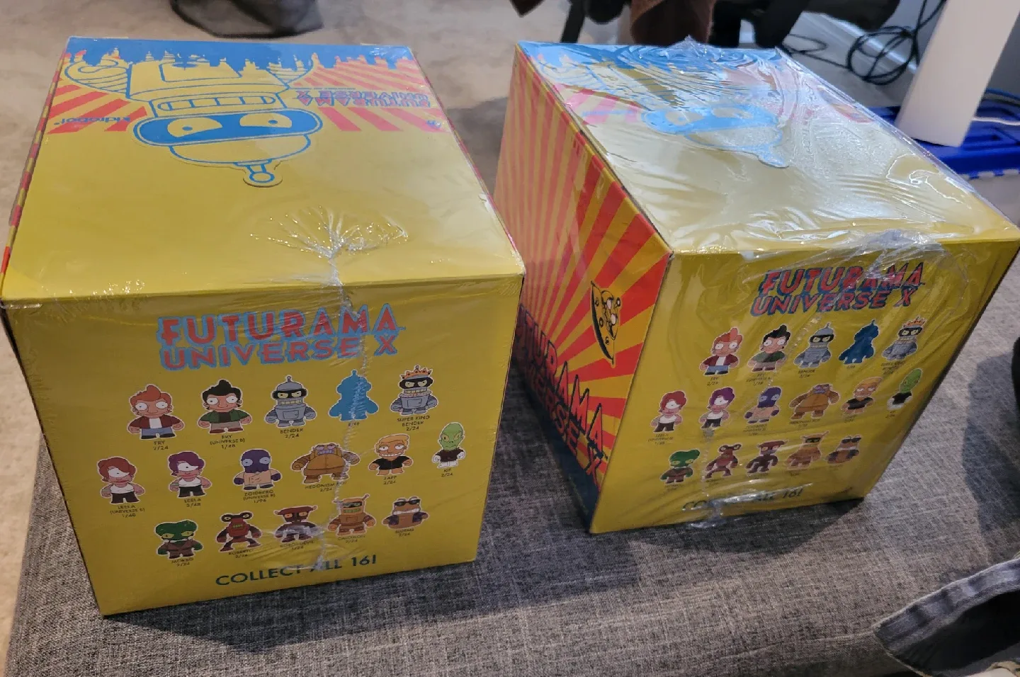 Futurama Universe X vinyl figurines by Kidrobot - unopened boxes image indicator(7)