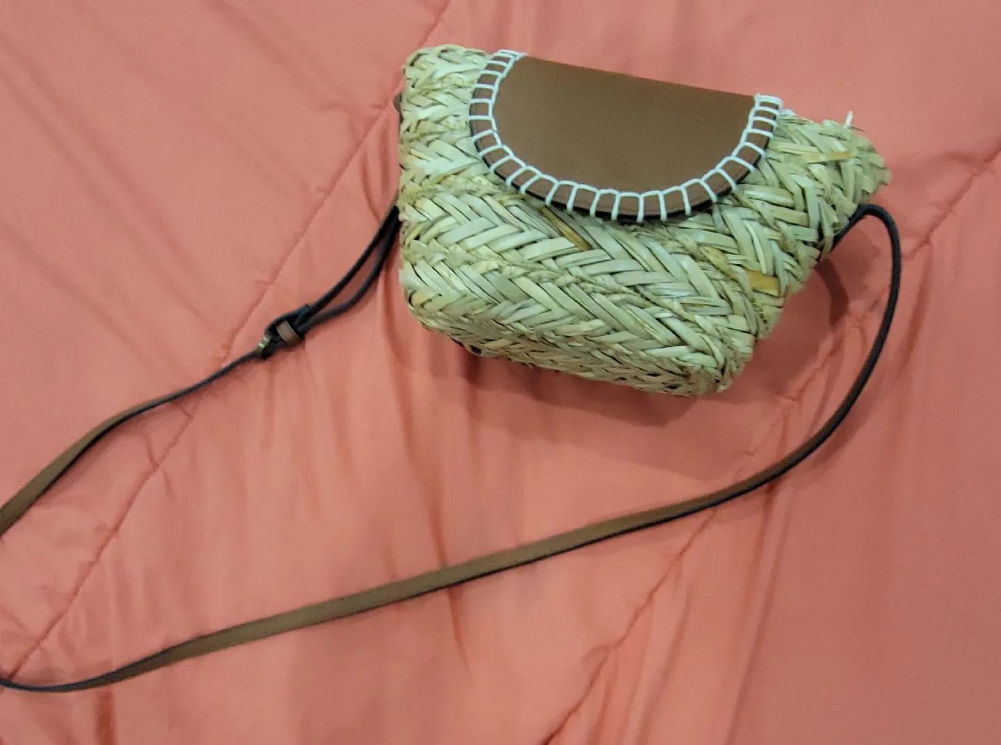 Universal Thread Straw Crossbody Bag thumbnail