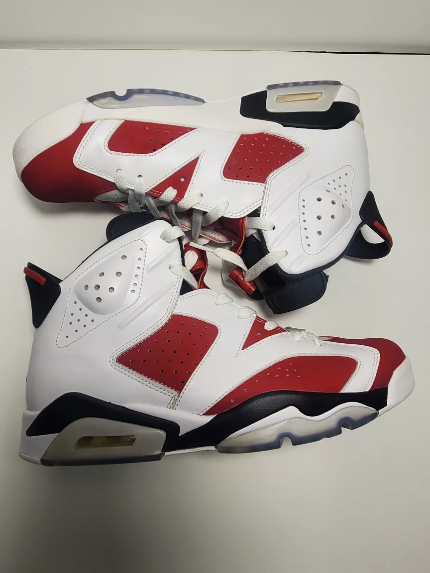 Jordan 6 Retro Carmine 384664-160 Size 9.5 image indicator(7)
