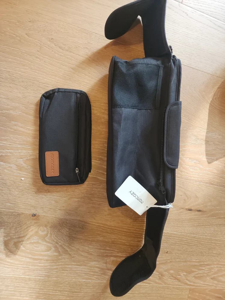 momcozy Stroller Organizer Bag - Black