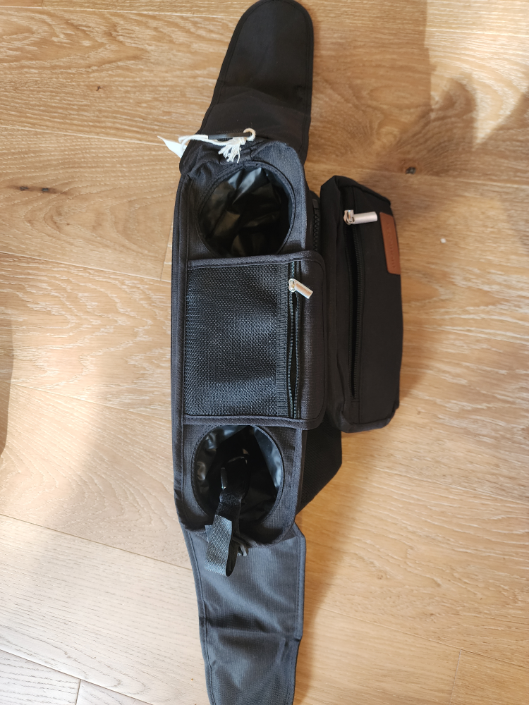 momcozy Stroller Organizer Bag - Black - photo 2