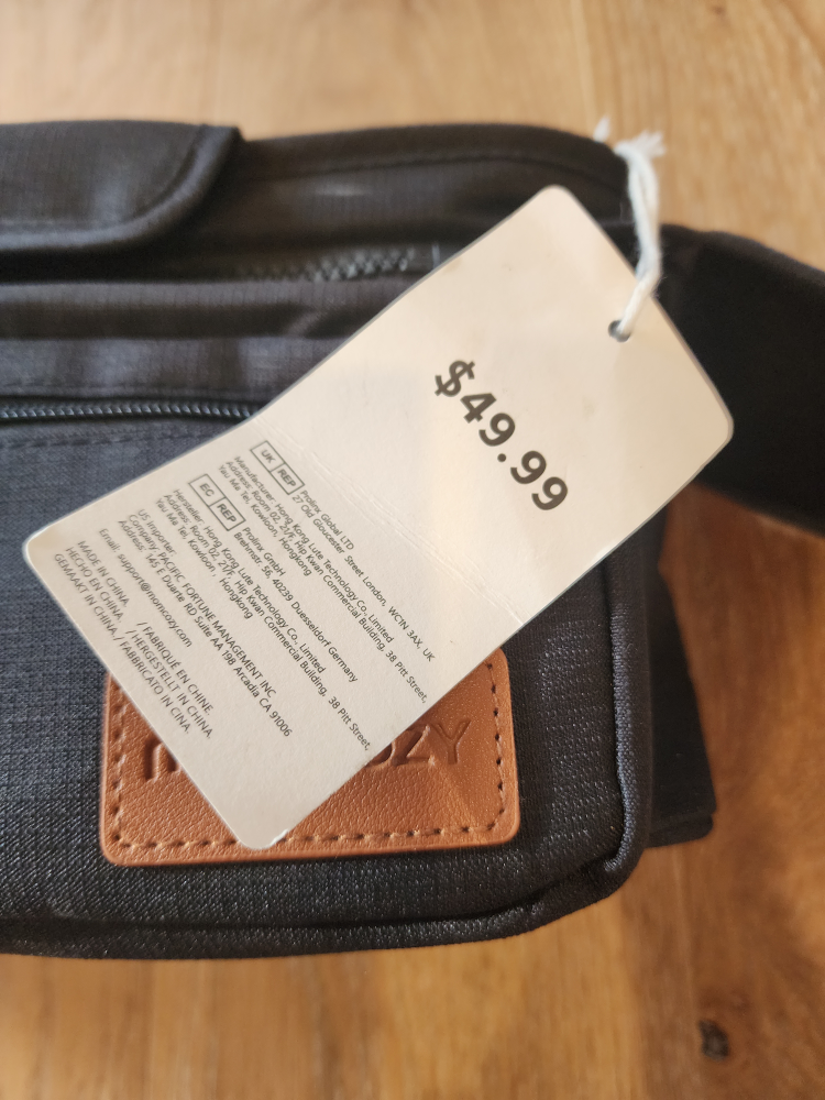 momcozy Stroller Organizer Bag - Black - photo 3