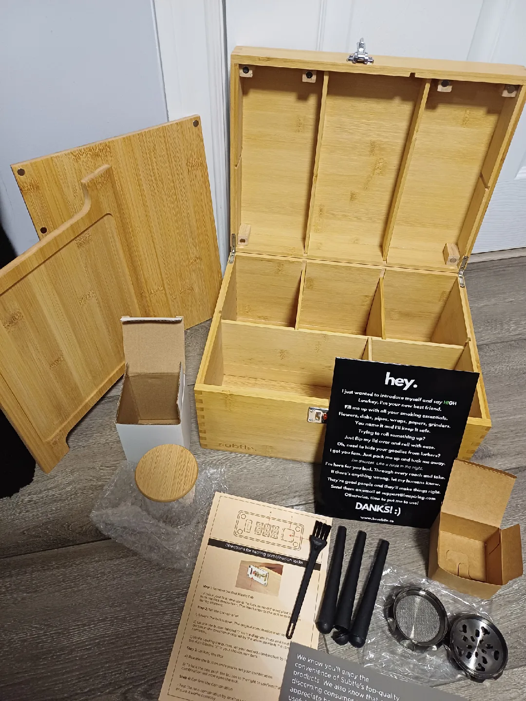 Subtle Stash Box with Accessories image indicator(10)