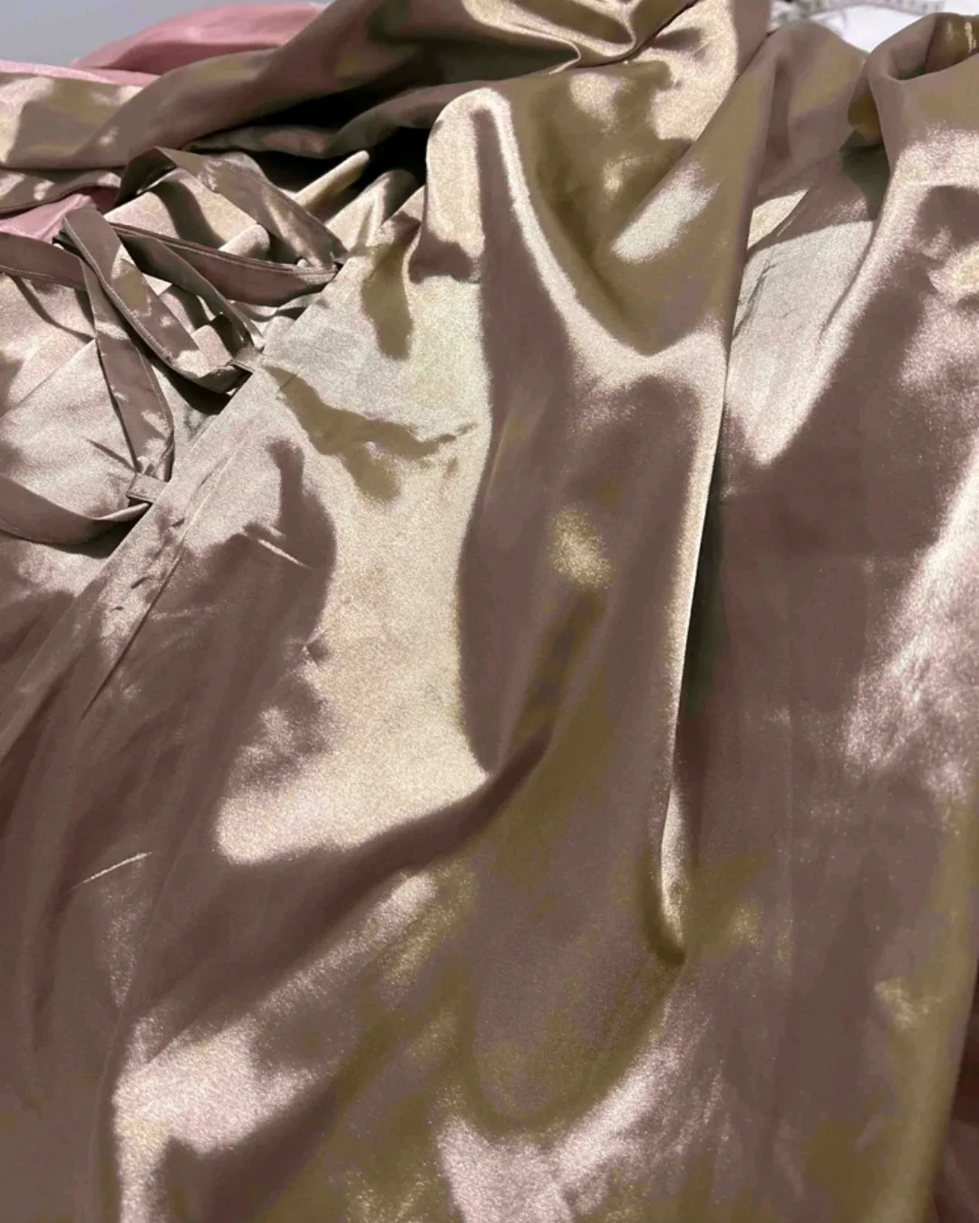 Satin Long Sleeve Dress image indicator(3)