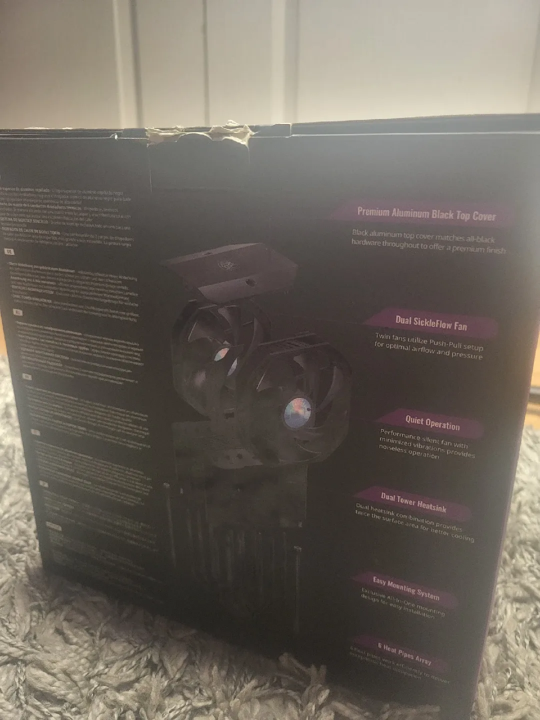 MasterAir MA624 Stealth Gaming Air Cooler image indicator(2)