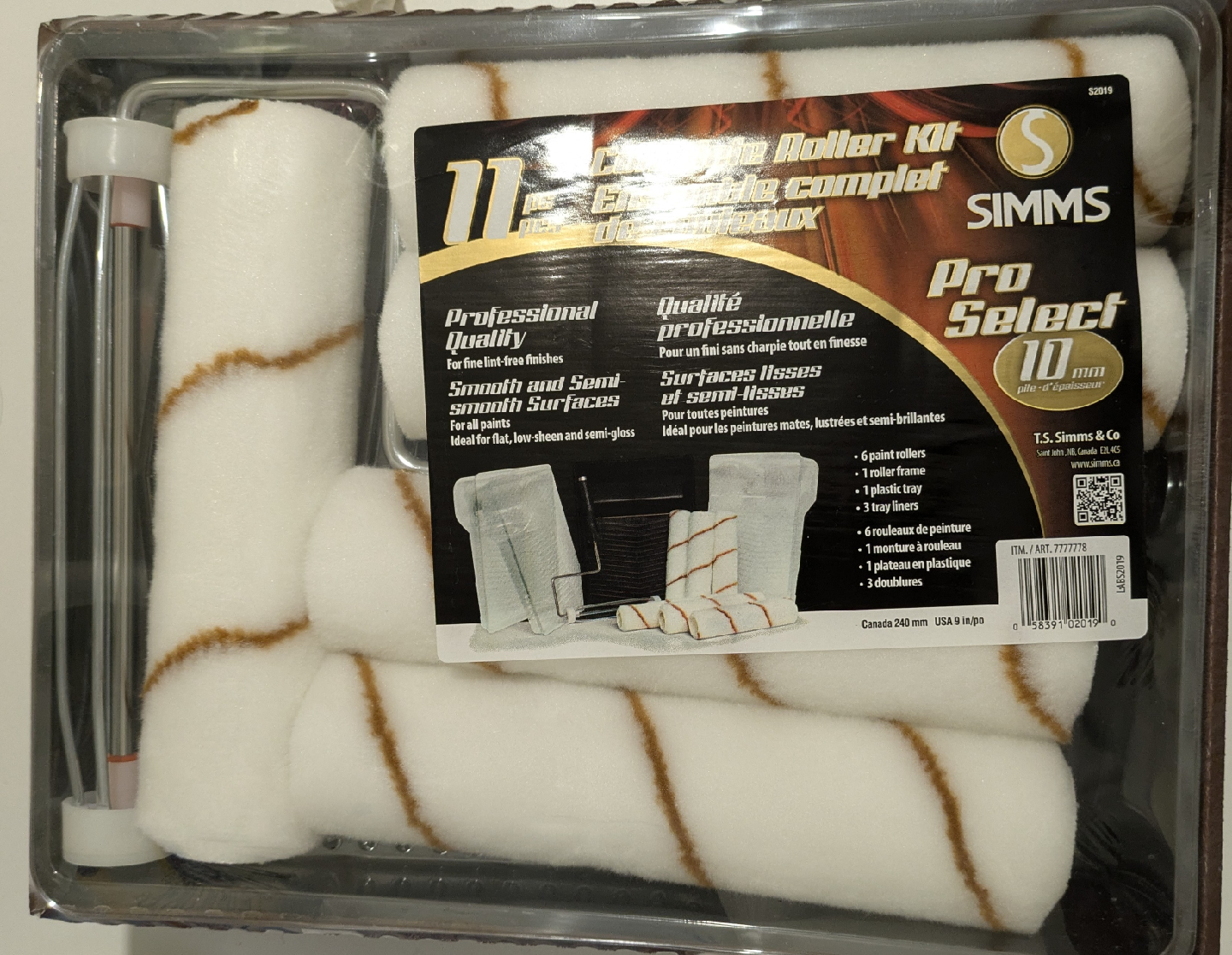 Brand New SIMMS Pro Select 11 Pieces Roller Kit - photo 2