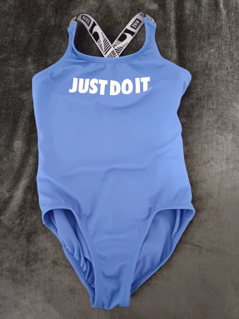 Nike Girls' Swimsuit - Size 8-10 Years thumbnail