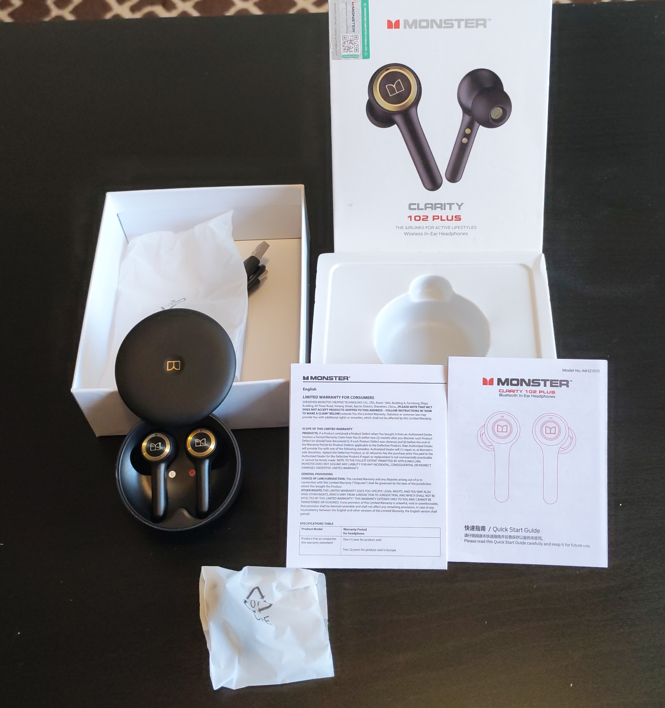 Monster Clarity 102 Plus Wireless Earbuds ( 50% DISCOUNT!!!) - photo 4