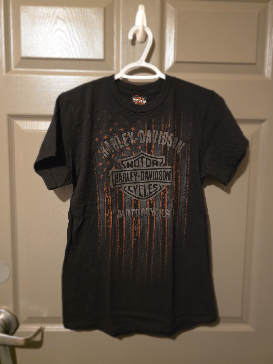 Harley-Davidson Black Graphic T-Shirt - Size Small