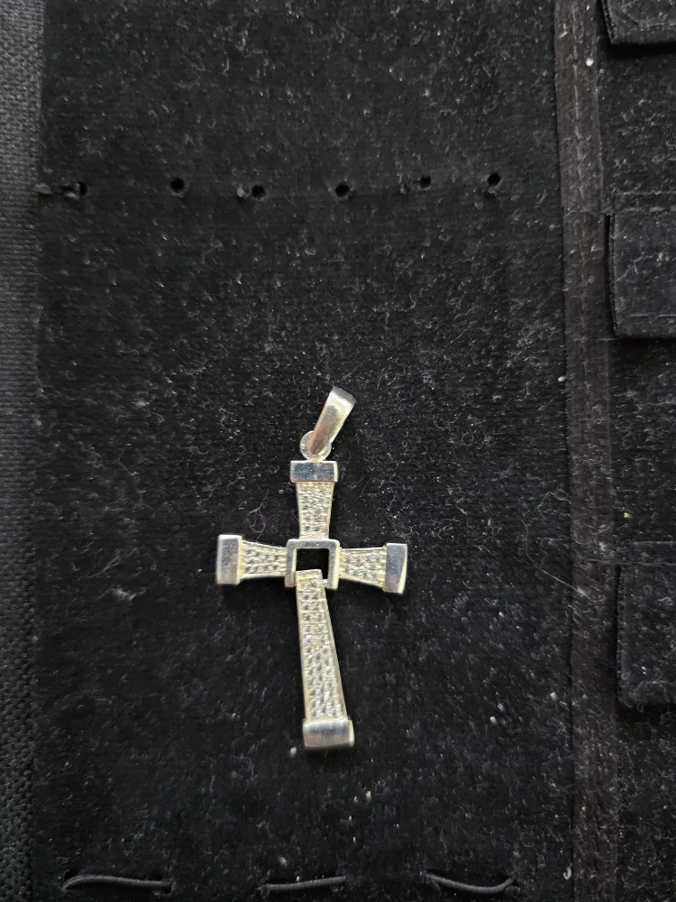 Silver Cross Pendant image indicator(2)