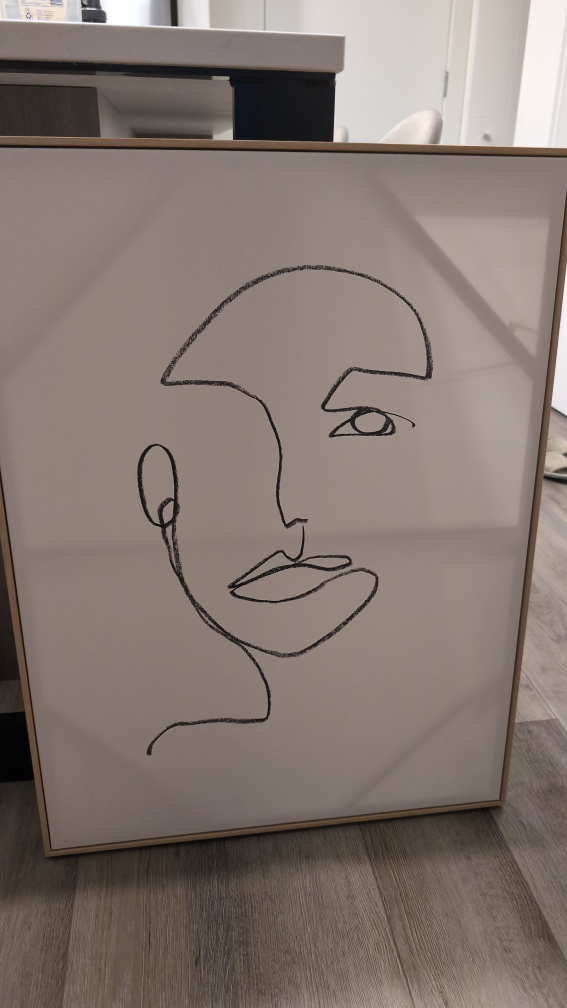 Framed Line Art Print