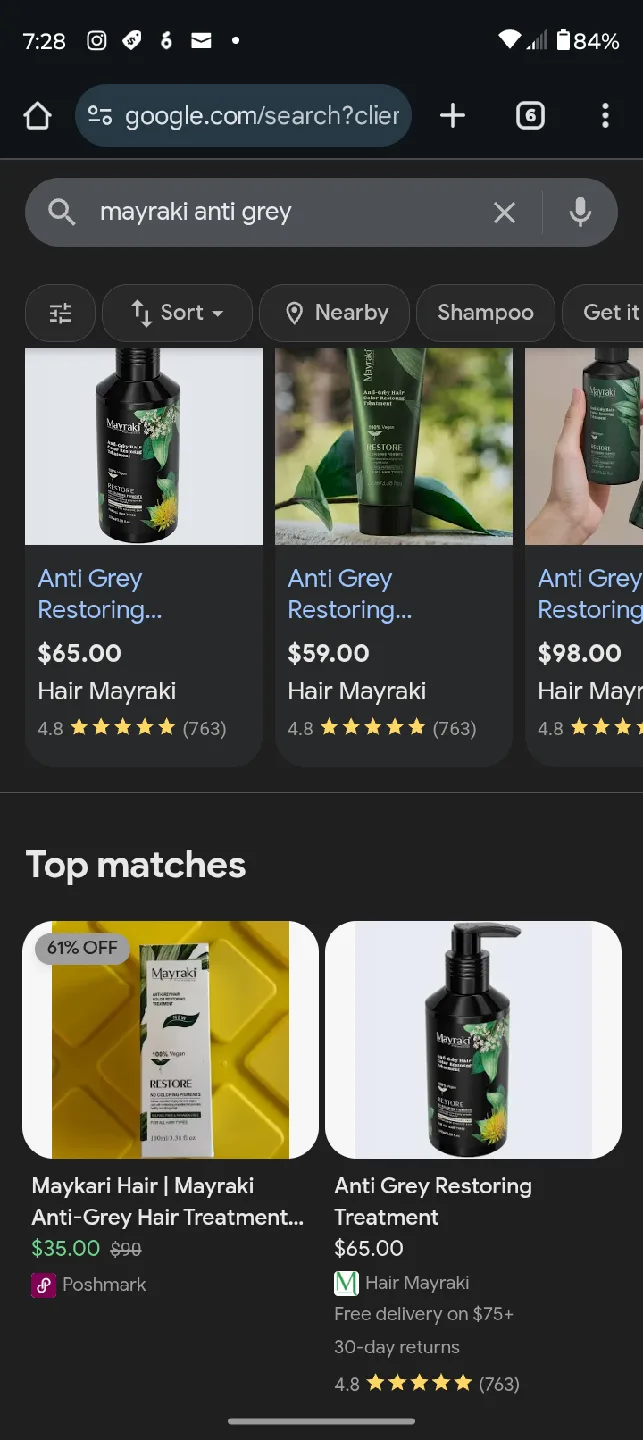 Mayraki Anti Grey hair treatment, new! image indicator(4)