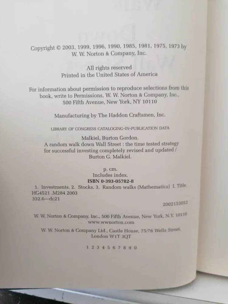 A Random Walk Down Wall Street by Burton G. Malkiel image indicator(4)