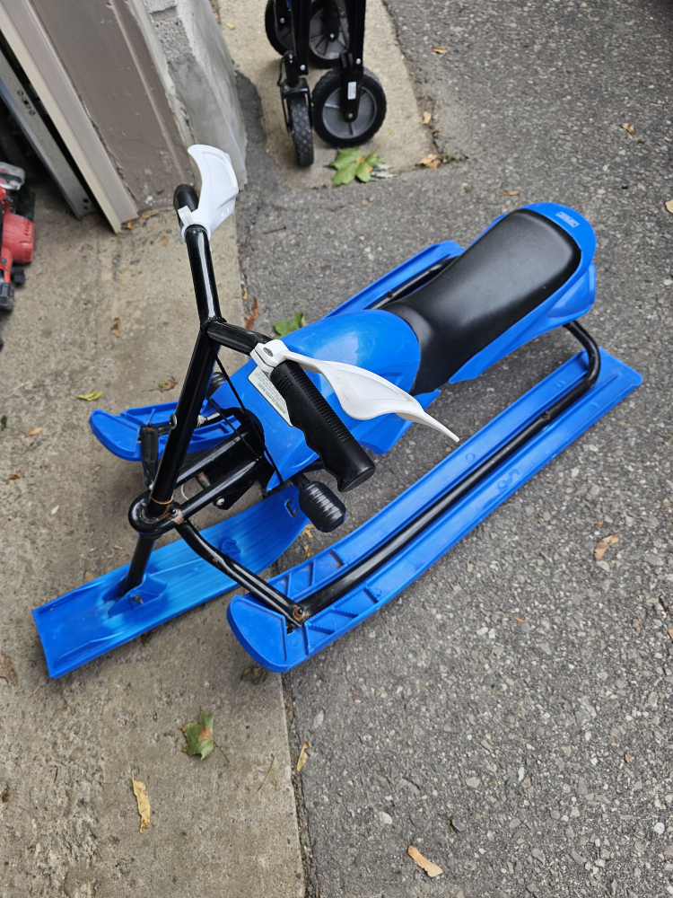 🥕Blue Snow Moto Sled - photo 2
