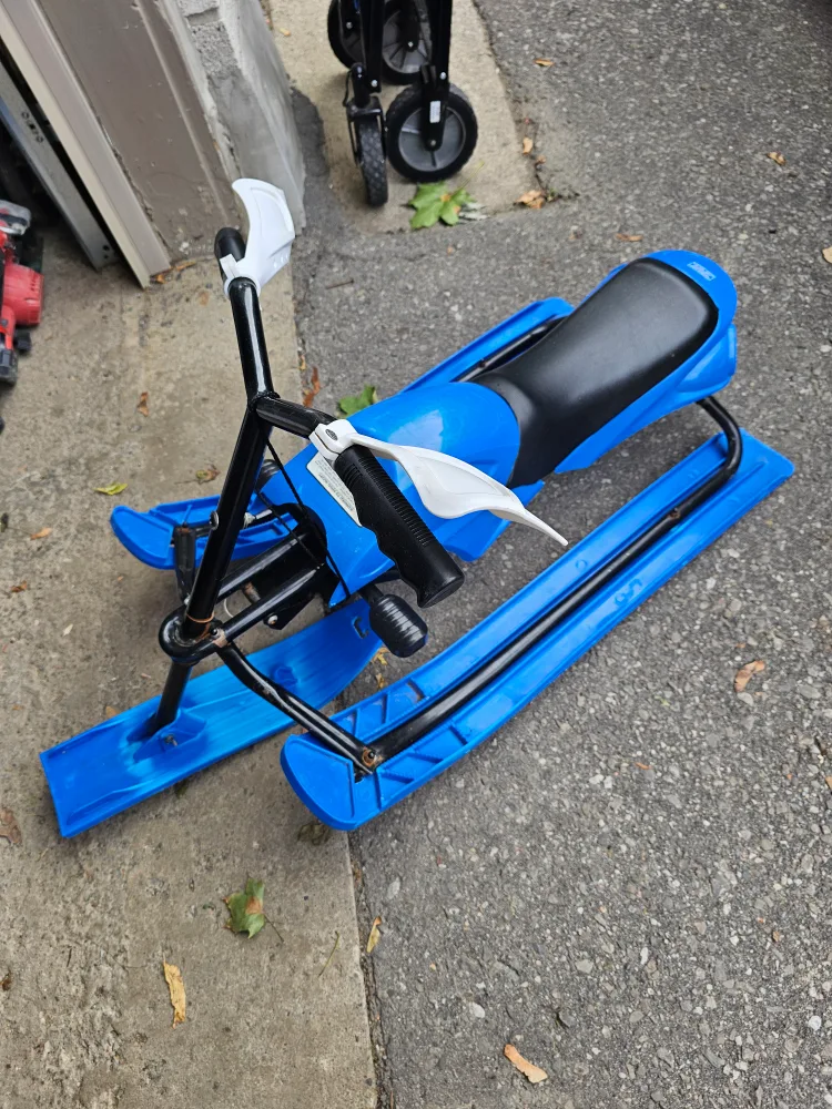 🥕Blue Snow Moto Sled image indicator(2)