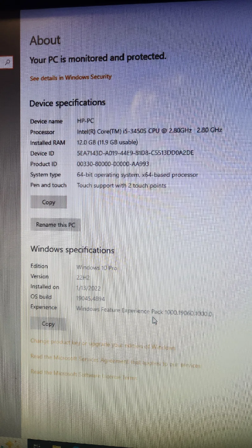 HP TouchSmart 520 PC All-in-One Desktop image indicator(4)