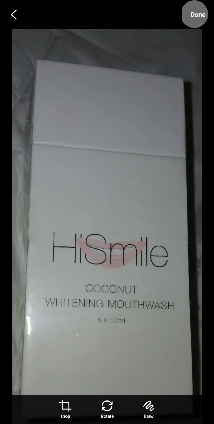 HiSmile Coconut Whitening Mouthwash (5 x 30ml) thumbnail