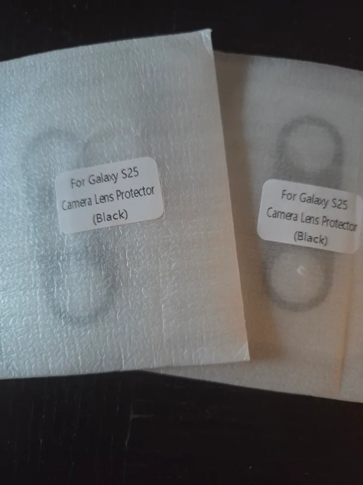 Galaxy S25 Camera Lens Protector (Black)"🧡" image indicator(2)