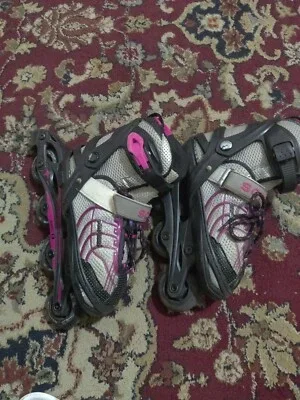Schwinn Girls Adjustable Roller Blades - Size 4 thumbnail