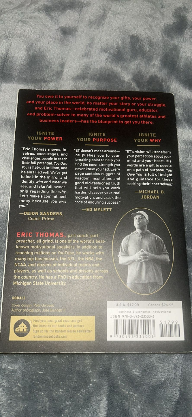 You Owe You by Eric Thomas - photo 2