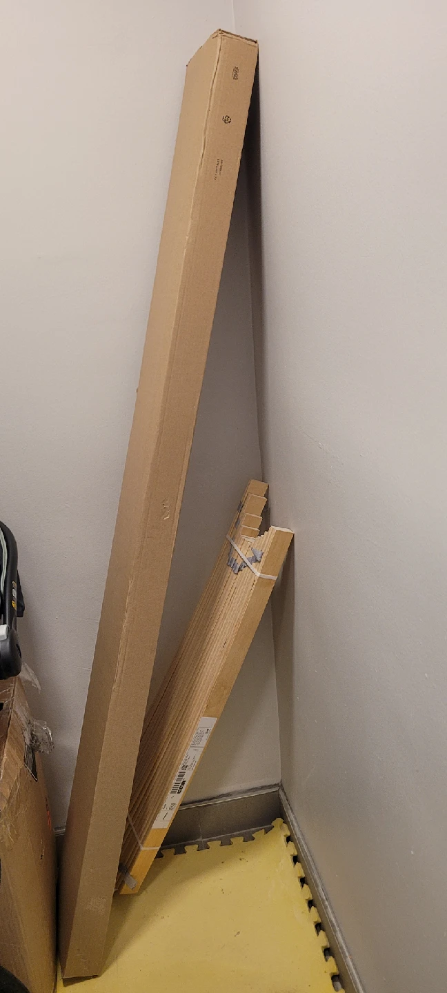 IKEA Mattress and Bed Slats - Like New!