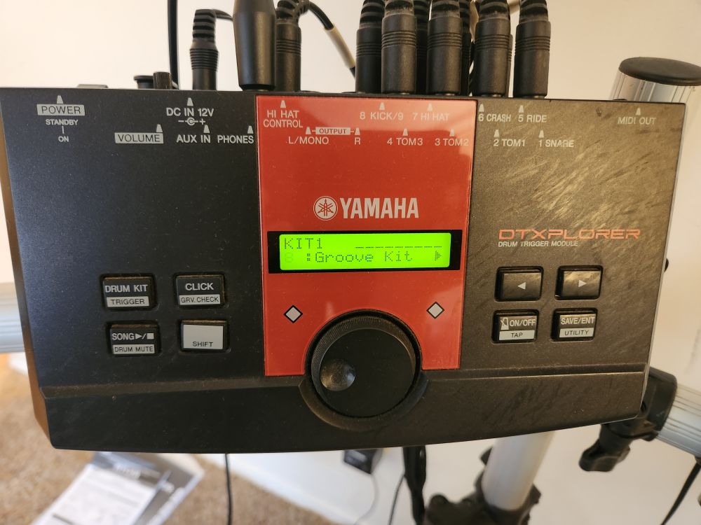 Yamaha DTXplorer Electronic Drum Kit - Parts Kit - photo 2