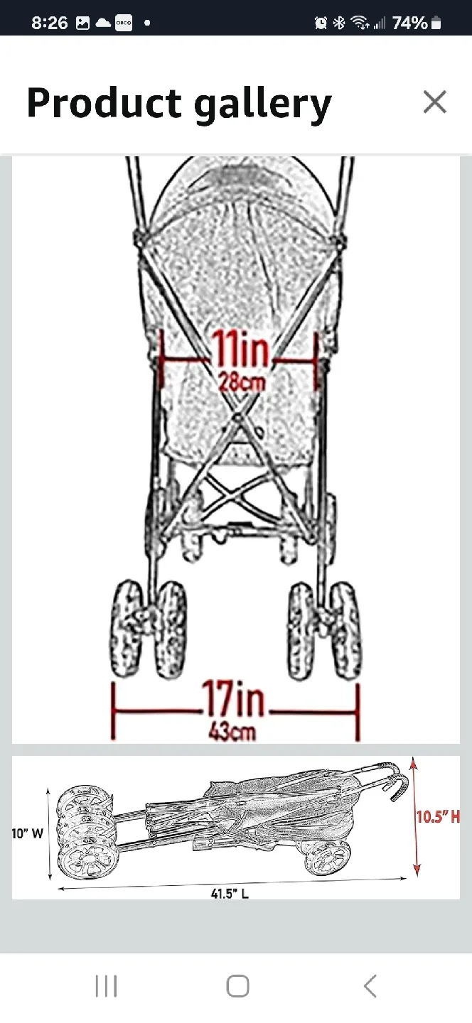 Pet Gear Travel Lite Pet Stroller - New Rose Pink image indicator(4)