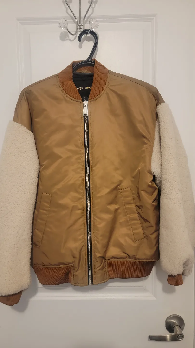 Maje x Schott Bomber Jacket - Size 36 thumbnail