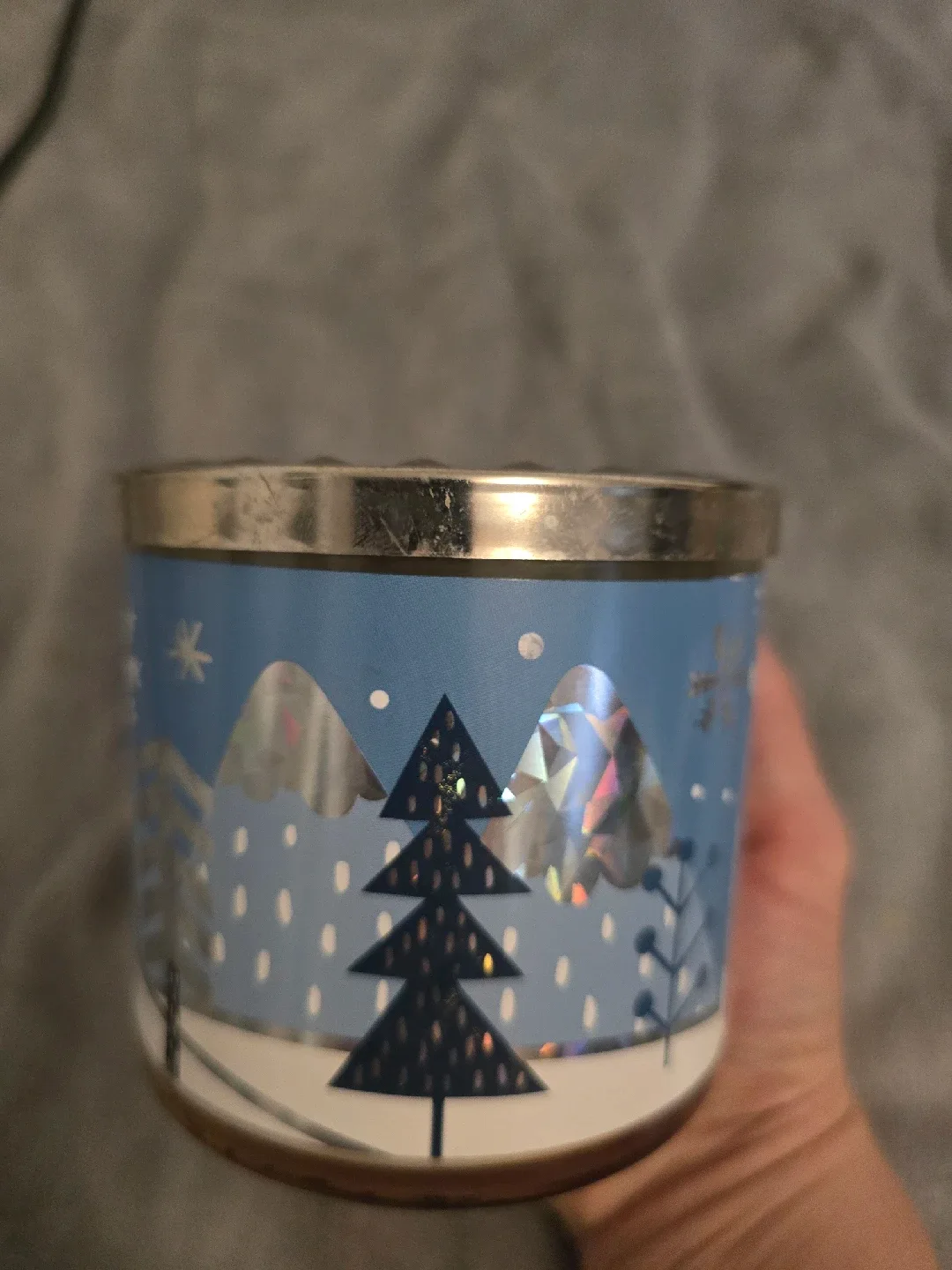 Bath & Body Works Winter Candlenw/ ring thumbnail
