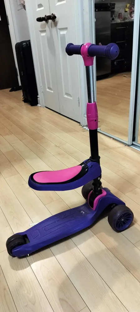 Ride-Volo Scooter - Purple & Pink image indicator(3)
