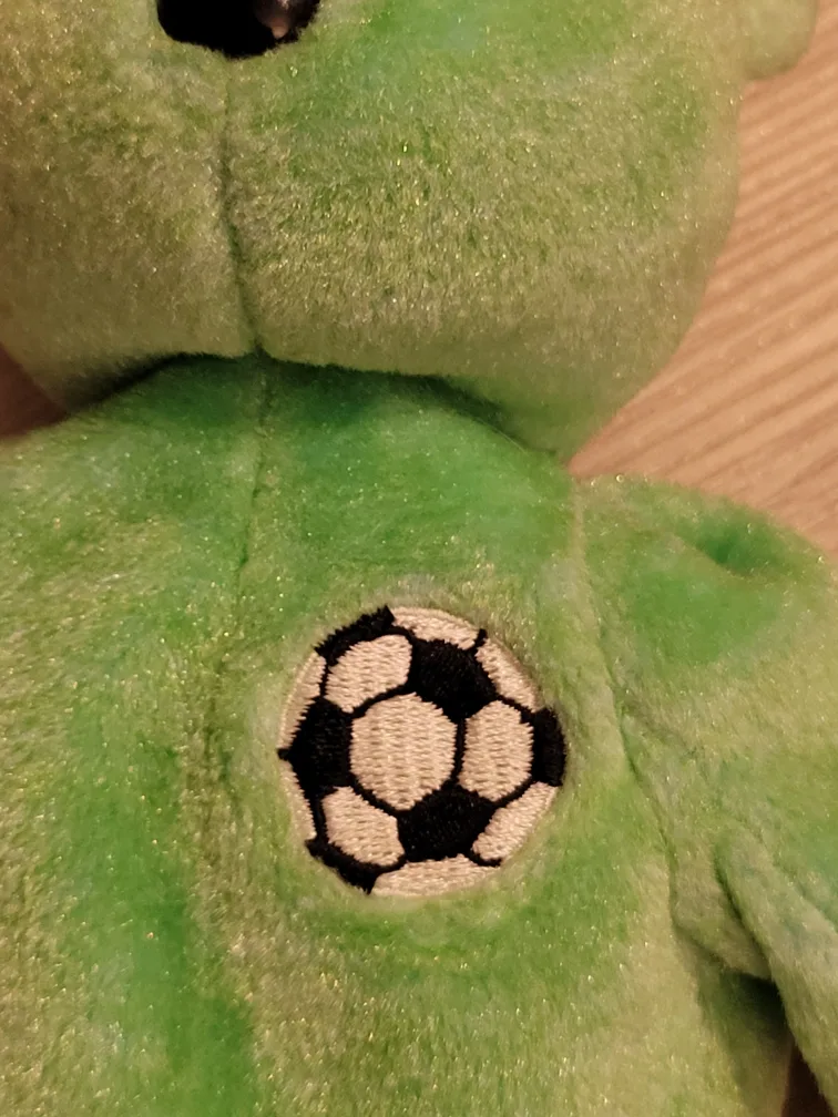 Ty Beanie Baby Kicks Soccer Bear ⚽️ image indicator(2)