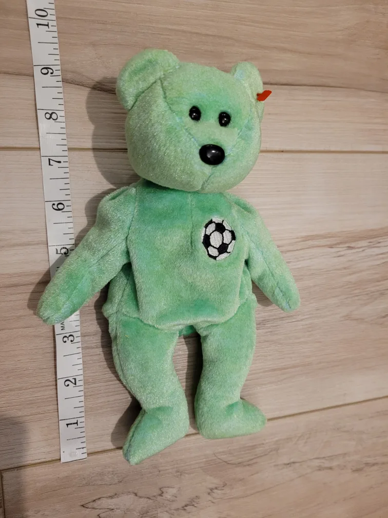 Ty Beanie Baby Kicks Soccer Bear ⚽️ image indicator(3)