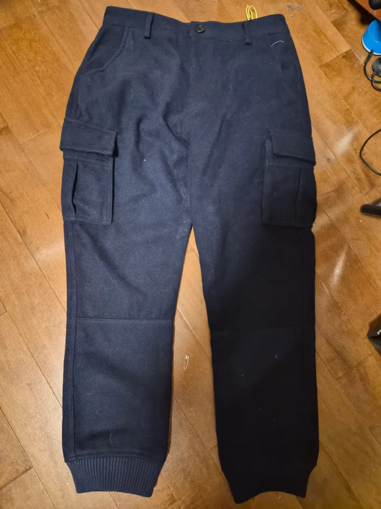 Red Charcoal Cargo Pants - Size L thumbnail
