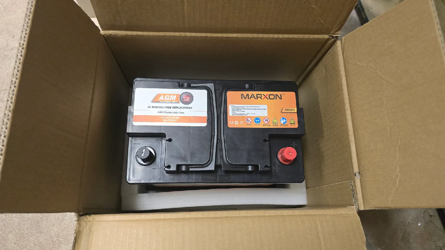 MARXON AGM-L70 Car Battery - New in Box! image indicator(2)