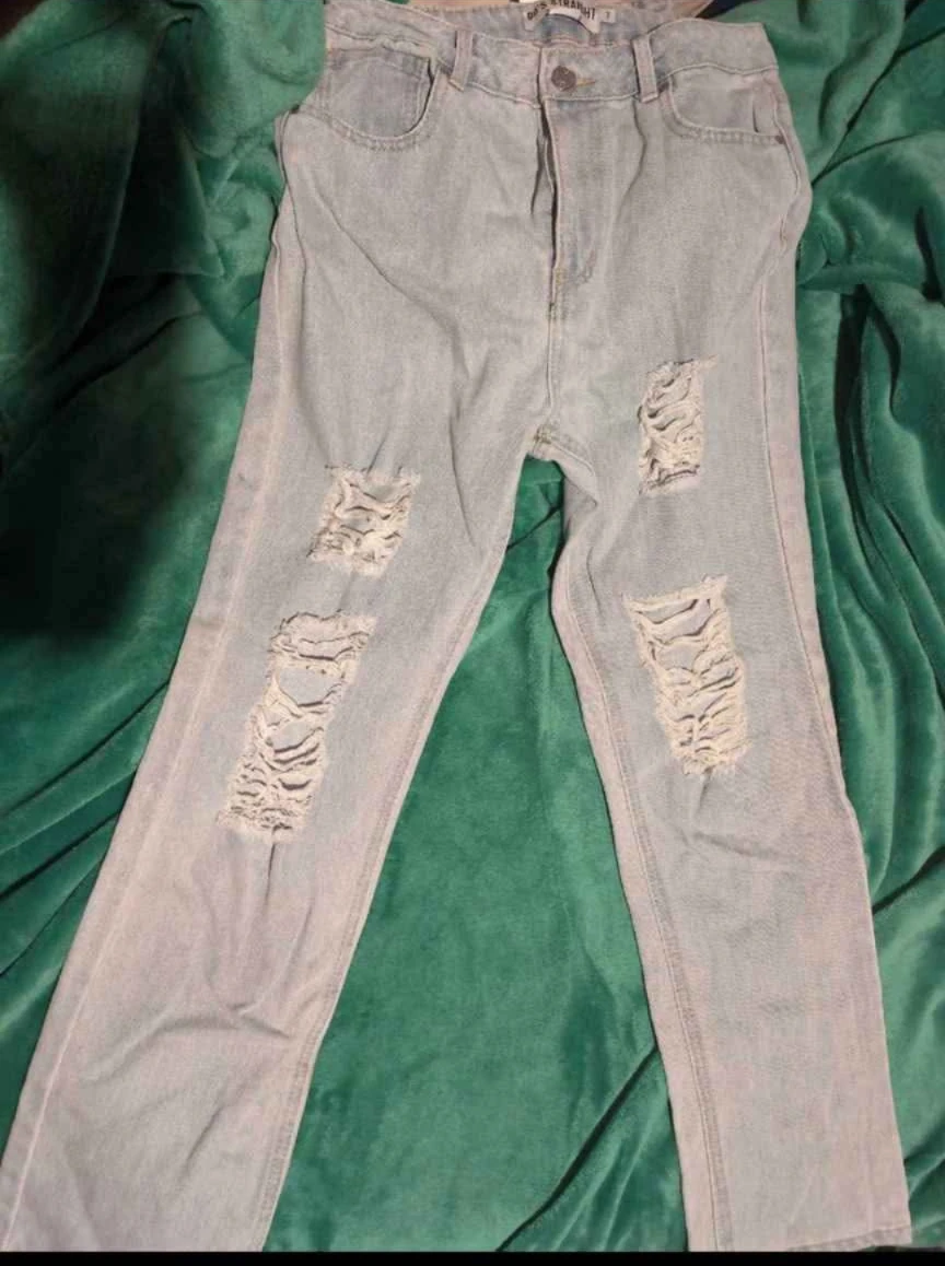 Refuge Denim 90's Straight Jeans - Size 7 - photo 2